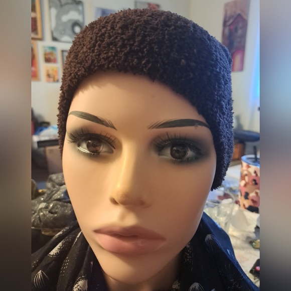 BUNDLE!-"5" ....   2 Turban Head Covers,  2 Soft Wool Hats & 1 Headband. 3_$15 - Picture 6 of 8